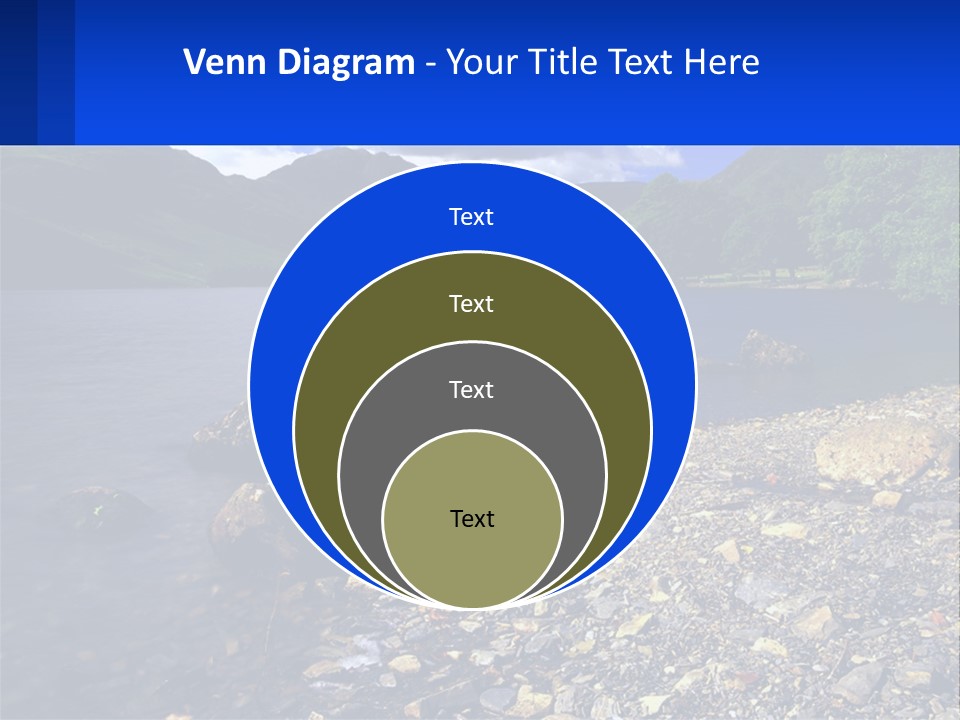 Standing Sand Portrait PowerPoint Template