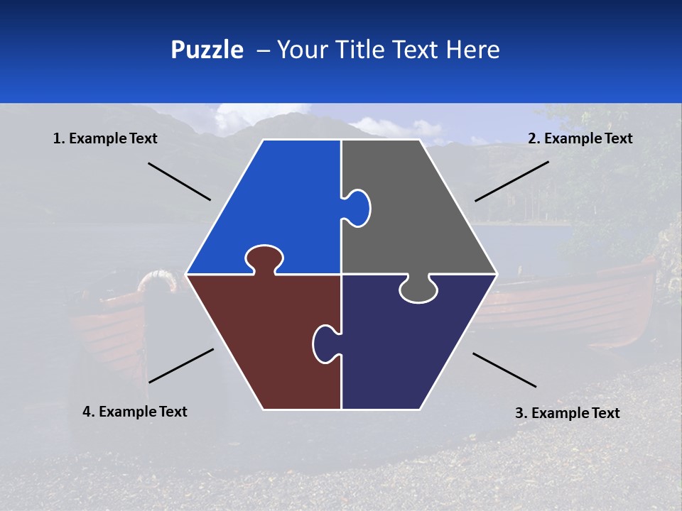 Retired Water Wave PowerPoint Template