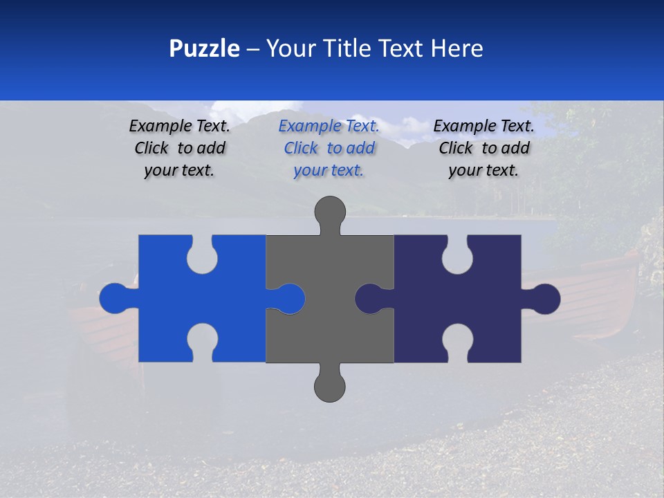 Retired Water Wave PowerPoint Template