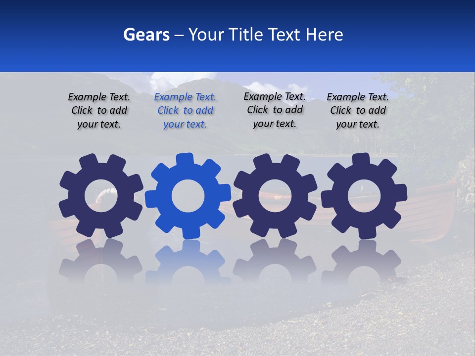 Retired Water Wave PowerPoint Template