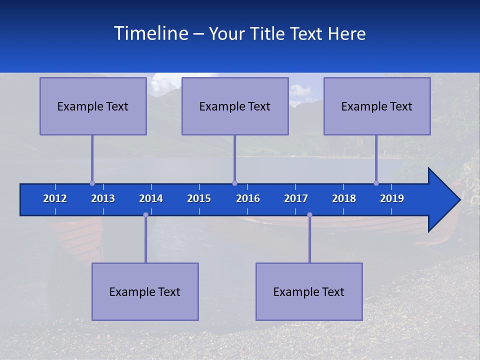 Retired Water Wave PowerPoint Template