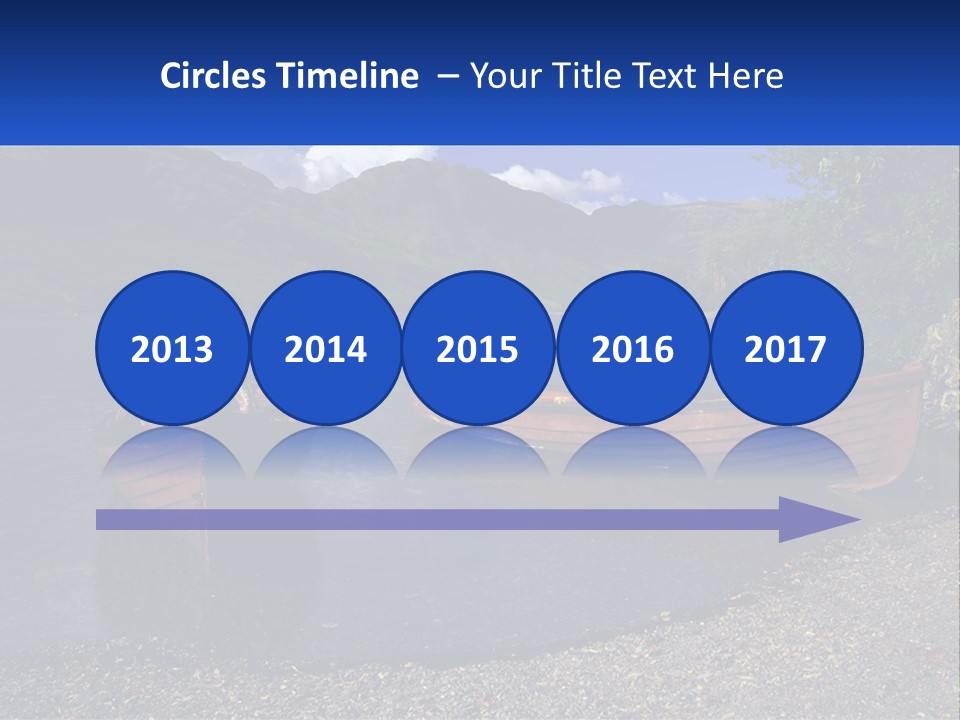 Retired Water Wave PowerPoint Template