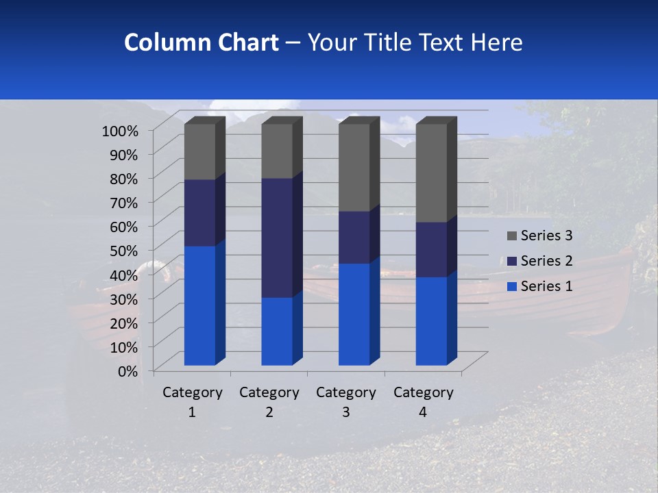 Retired Water Wave PowerPoint Template