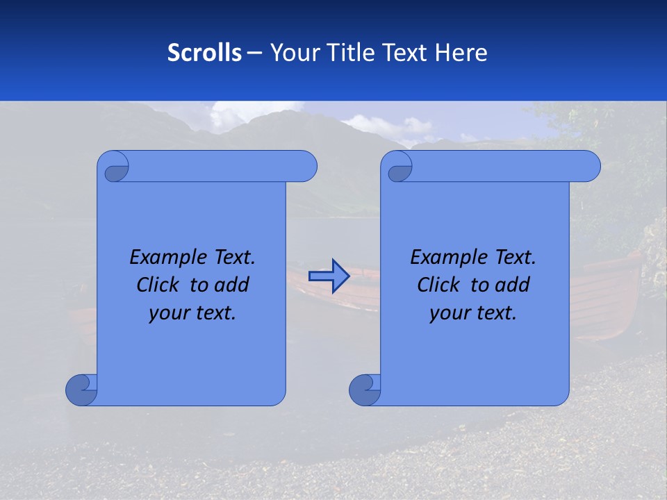 Retired Water Wave PowerPoint Template