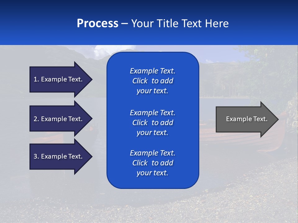 Retired Water Wave PowerPoint Template