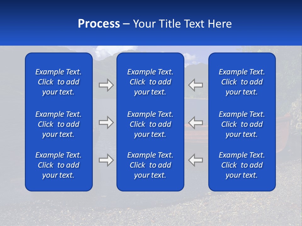 Retired Water Wave PowerPoint Template