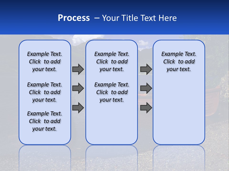 Retired Water Wave PowerPoint Template