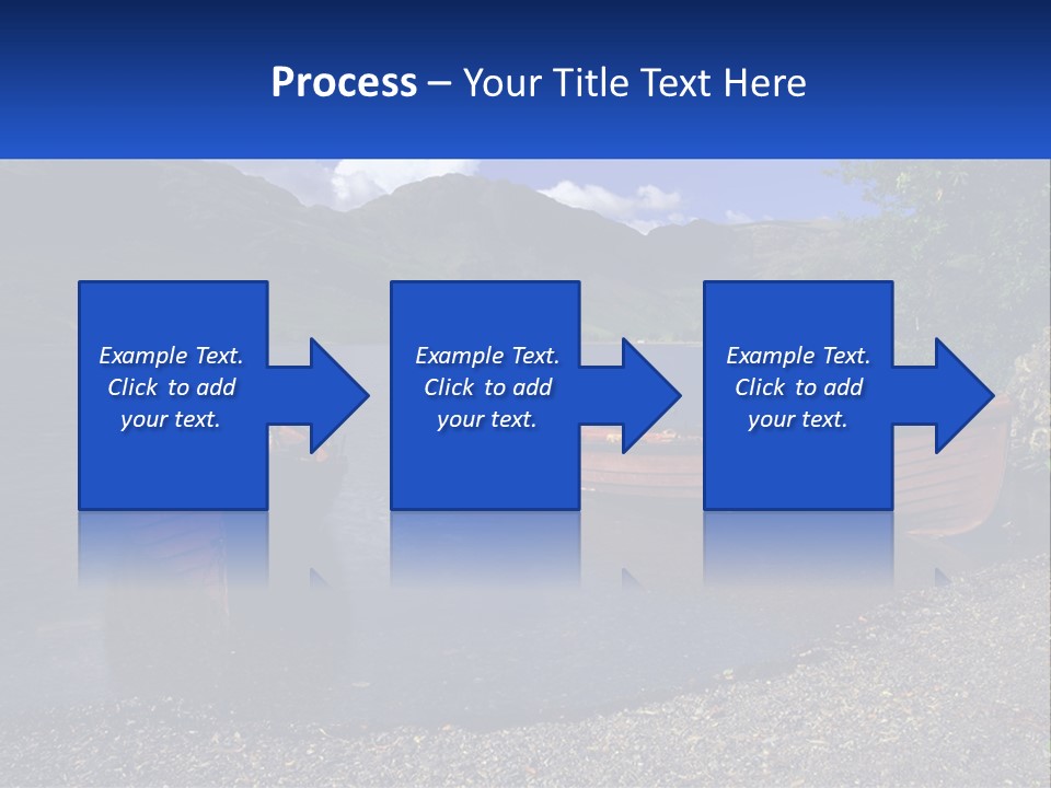 Retired Water Wave PowerPoint Template