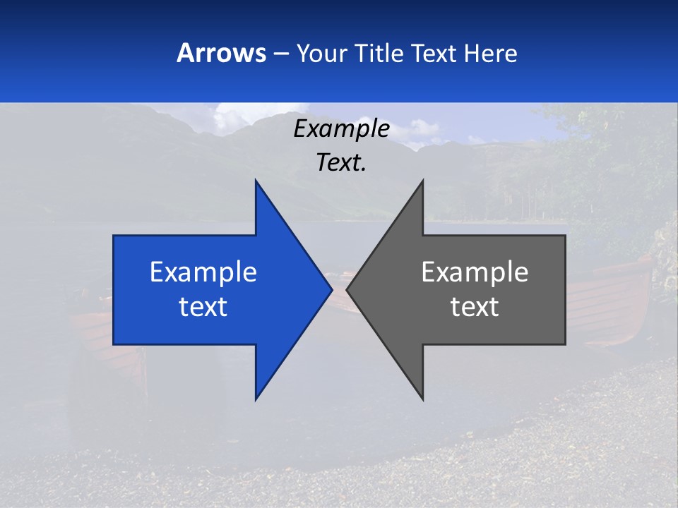 Retired Water Wave PowerPoint Template