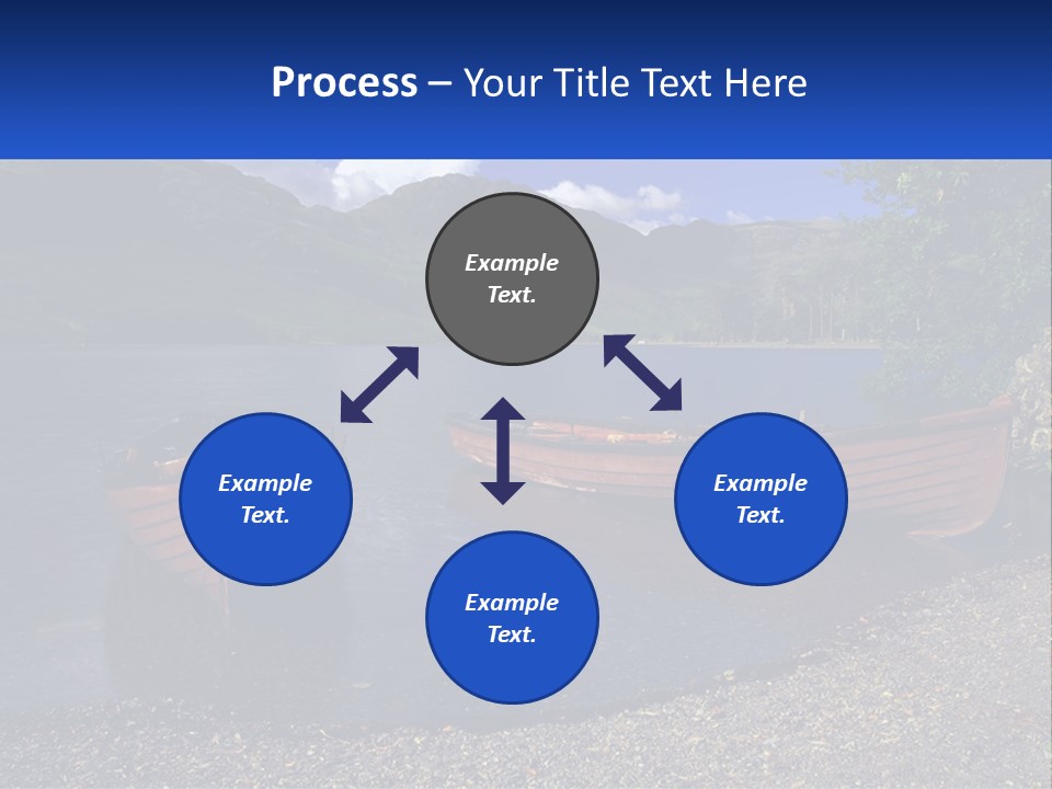 Retired Water Wave PowerPoint Template