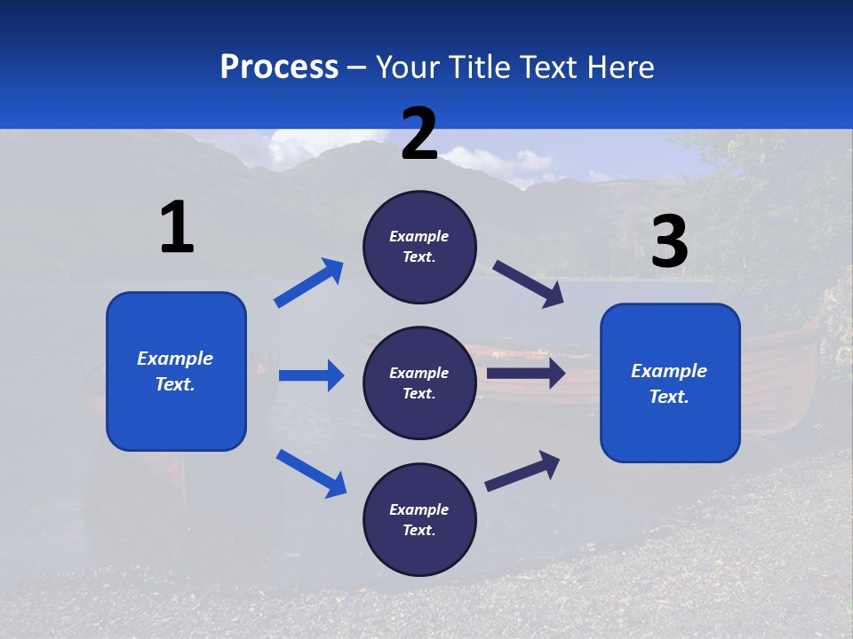 Retired Water Wave PowerPoint Template