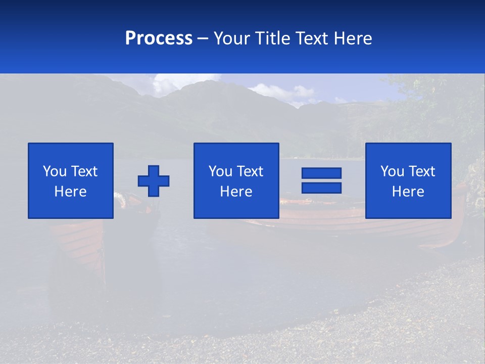 Retired Water Wave PowerPoint Template