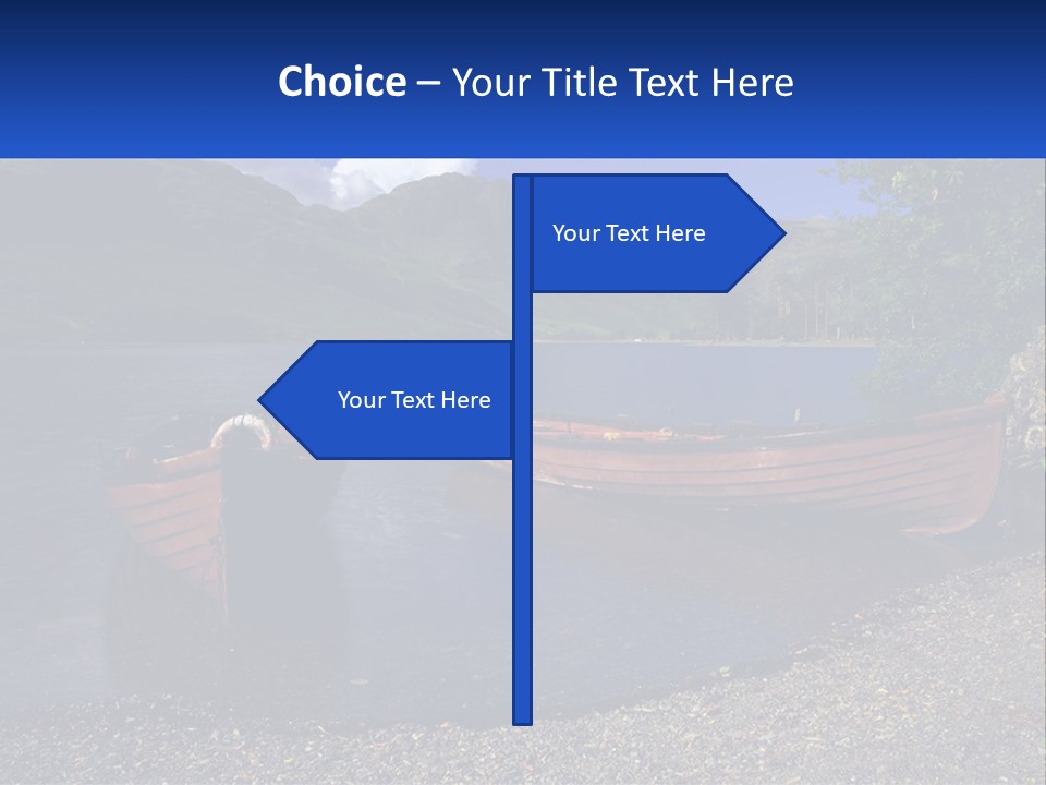 Retired Water Wave PowerPoint Template