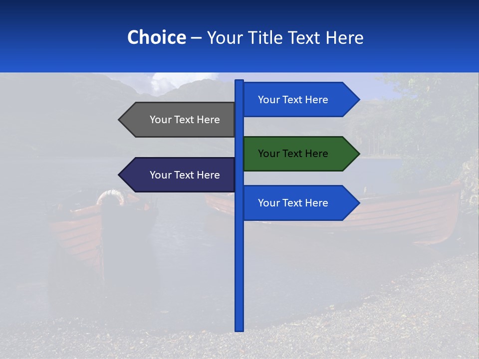 Retired Water Wave PowerPoint Template