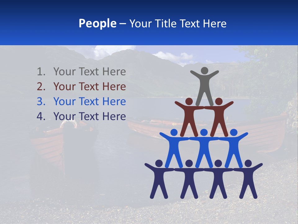 Retired Water Wave PowerPoint Template