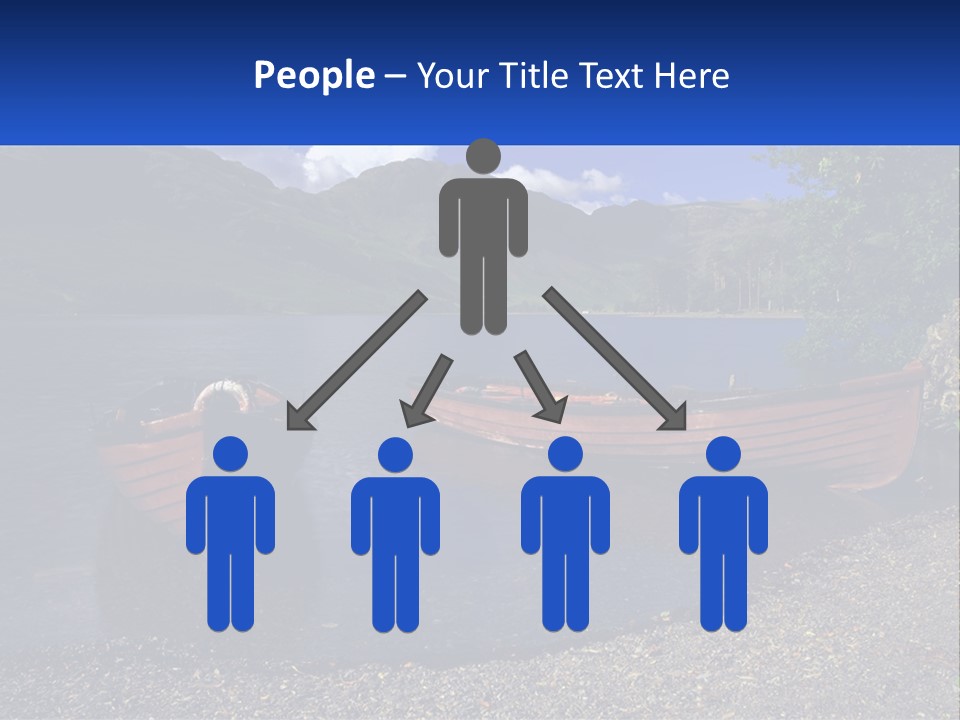 Retired Water Wave PowerPoint Template