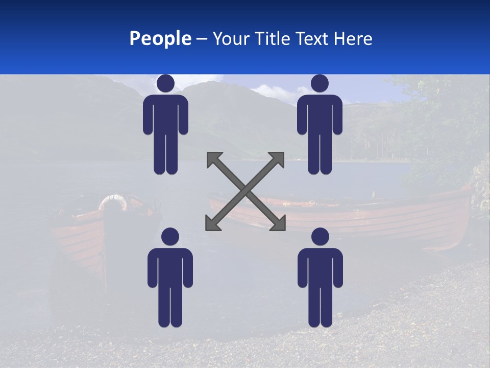 Retired Water Wave PowerPoint Template