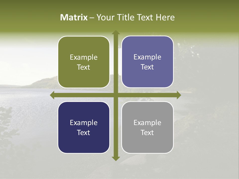 Daughter Sunrise Woman PowerPoint Template