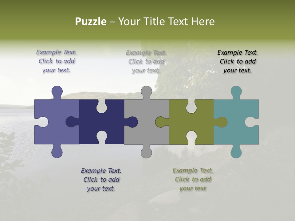 Daughter Sunrise Woman PowerPoint Template