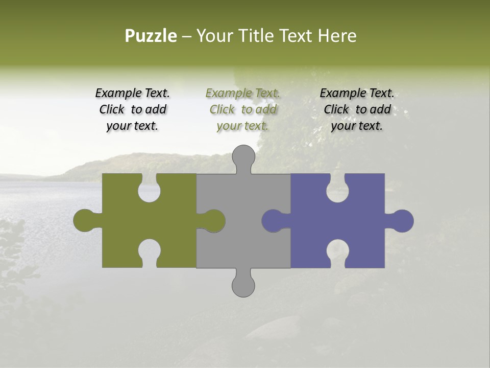 Daughter Sunrise Woman PowerPoint Template