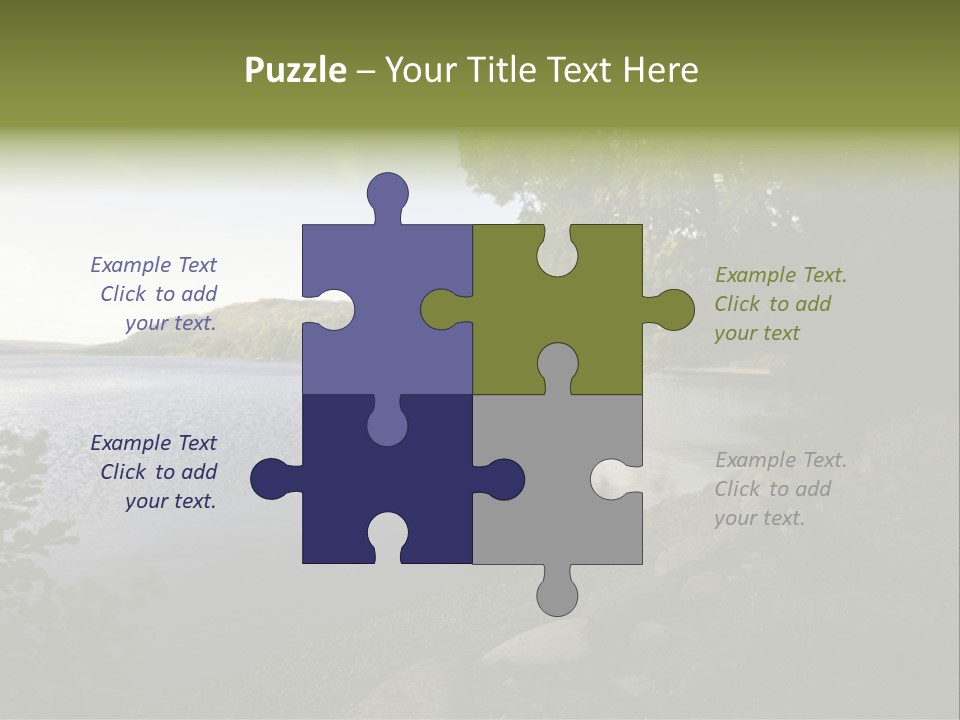 Daughter Sunrise Woman PowerPoint Template