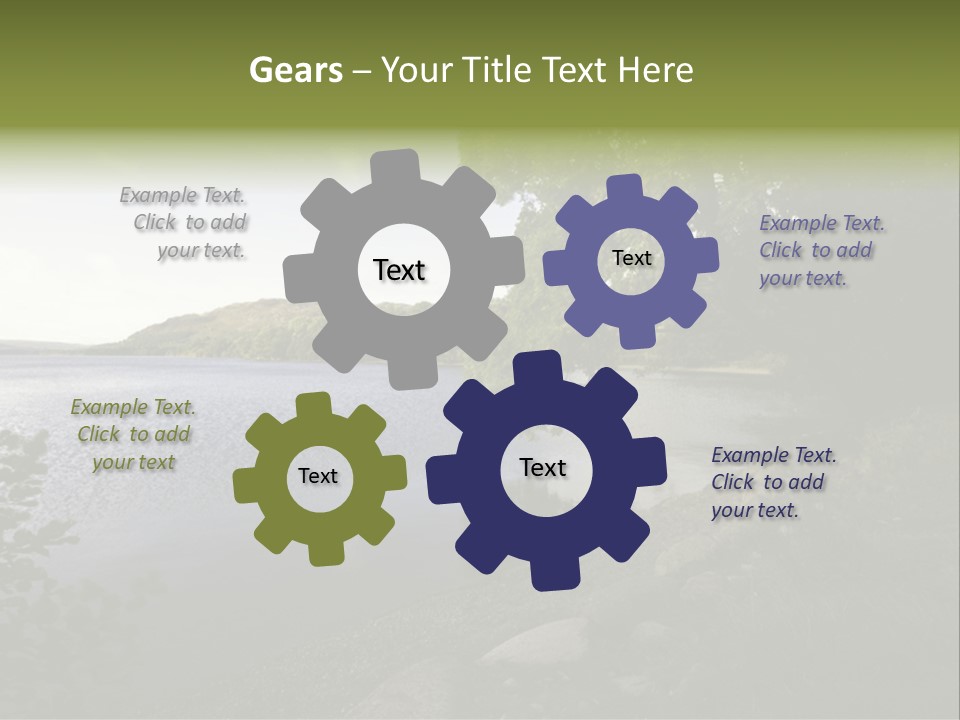 Daughter Sunrise Woman PowerPoint Template