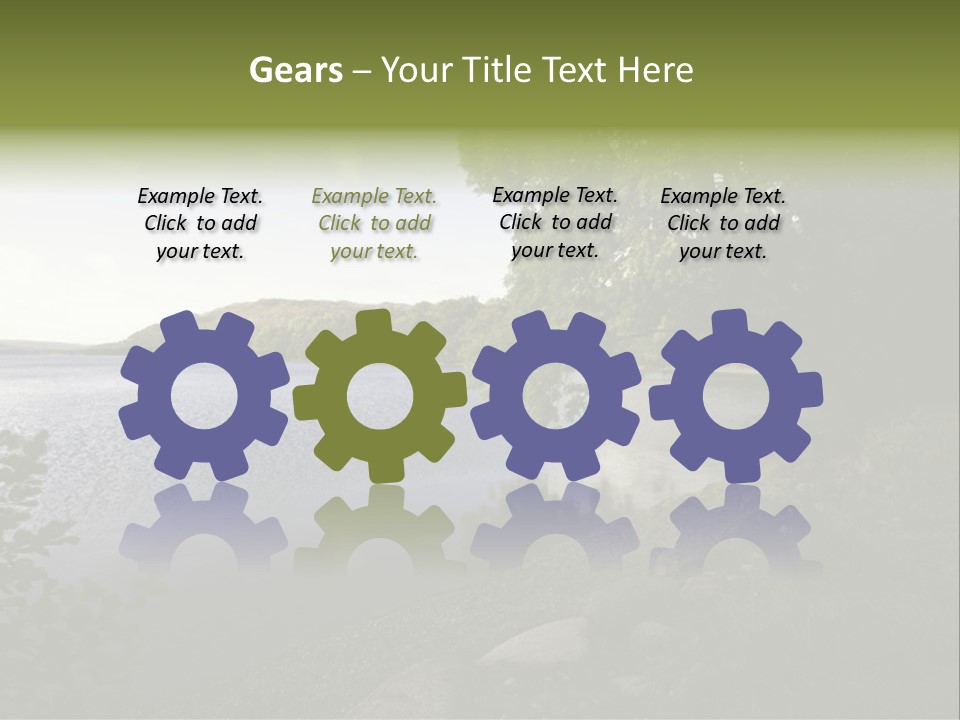 Daughter Sunrise Woman PowerPoint Template