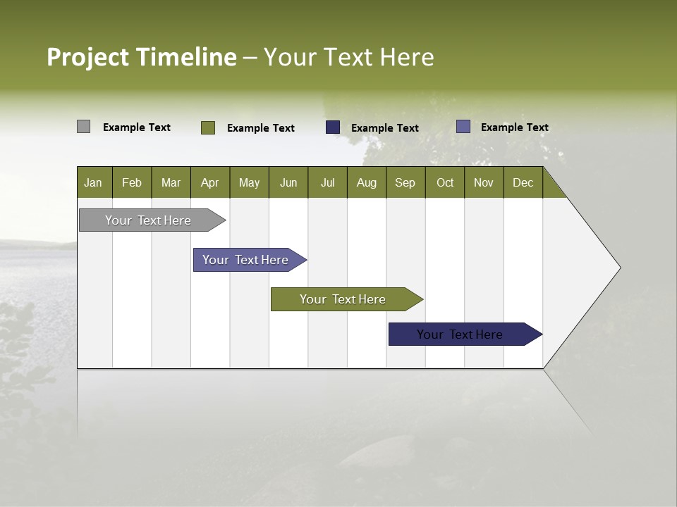 Daughter Sunrise Woman PowerPoint Template