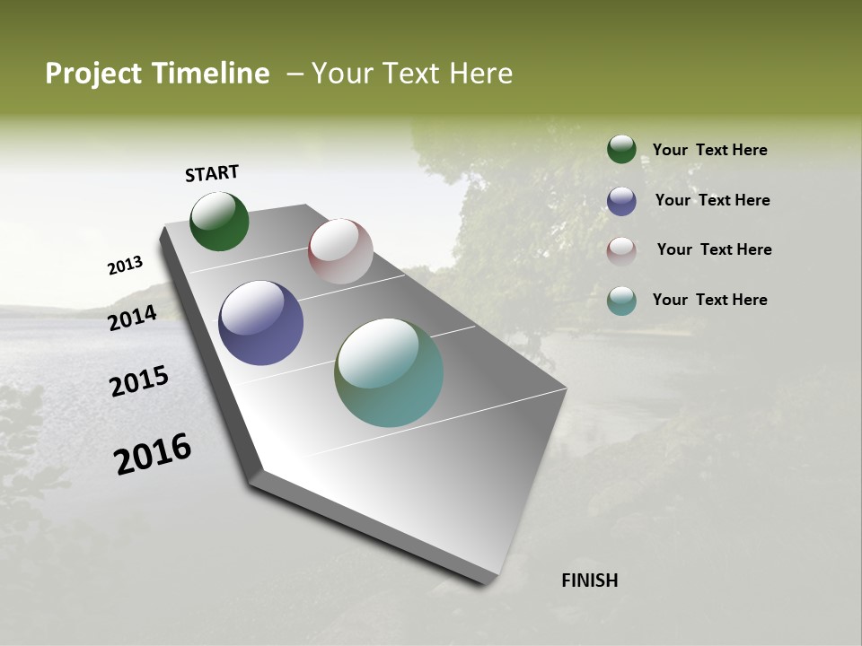 Daughter Sunrise Woman PowerPoint Template