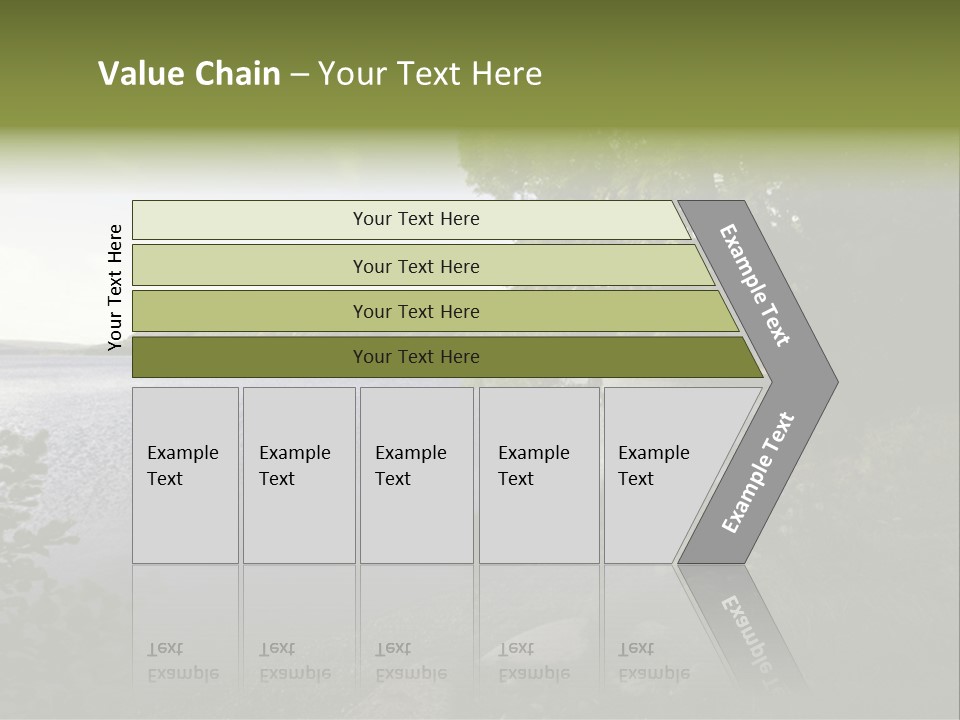 Daughter Sunrise Woman PowerPoint Template