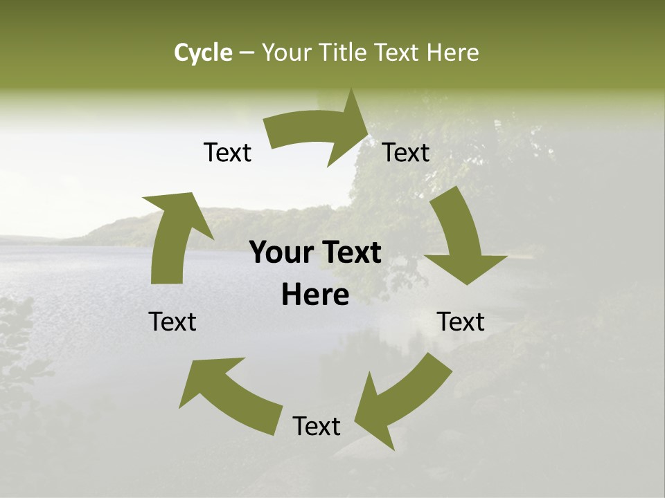 Daughter Sunrise Woman PowerPoint Template