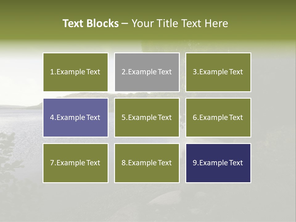 Daughter Sunrise Woman PowerPoint Template