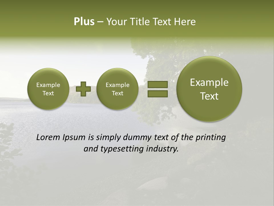 Daughter Sunrise Woman PowerPoint Template