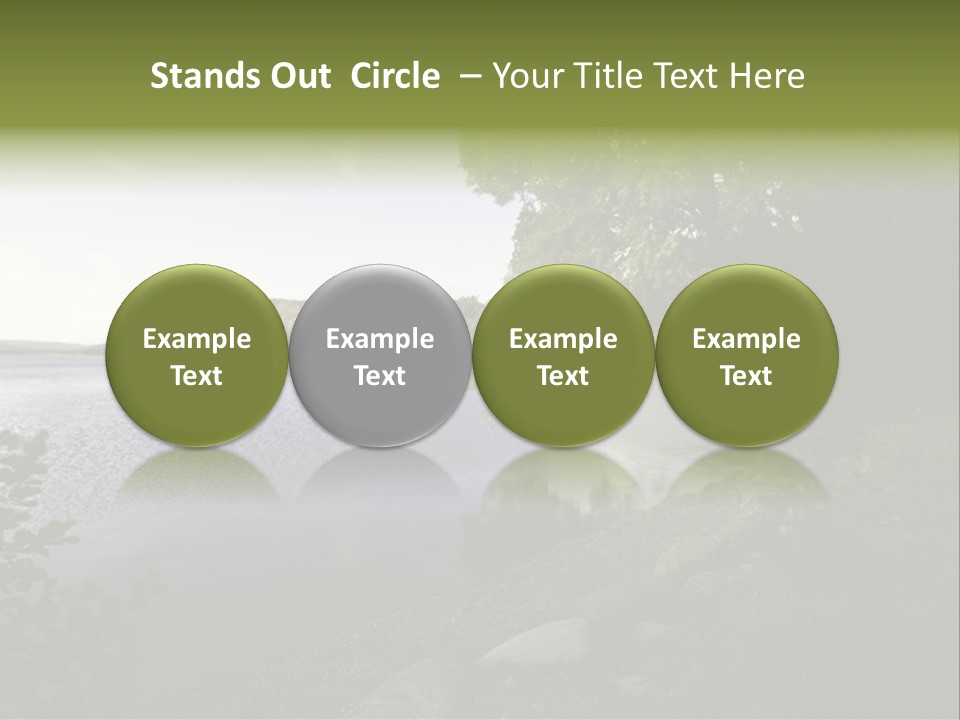 Daughter Sunrise Woman PowerPoint Template