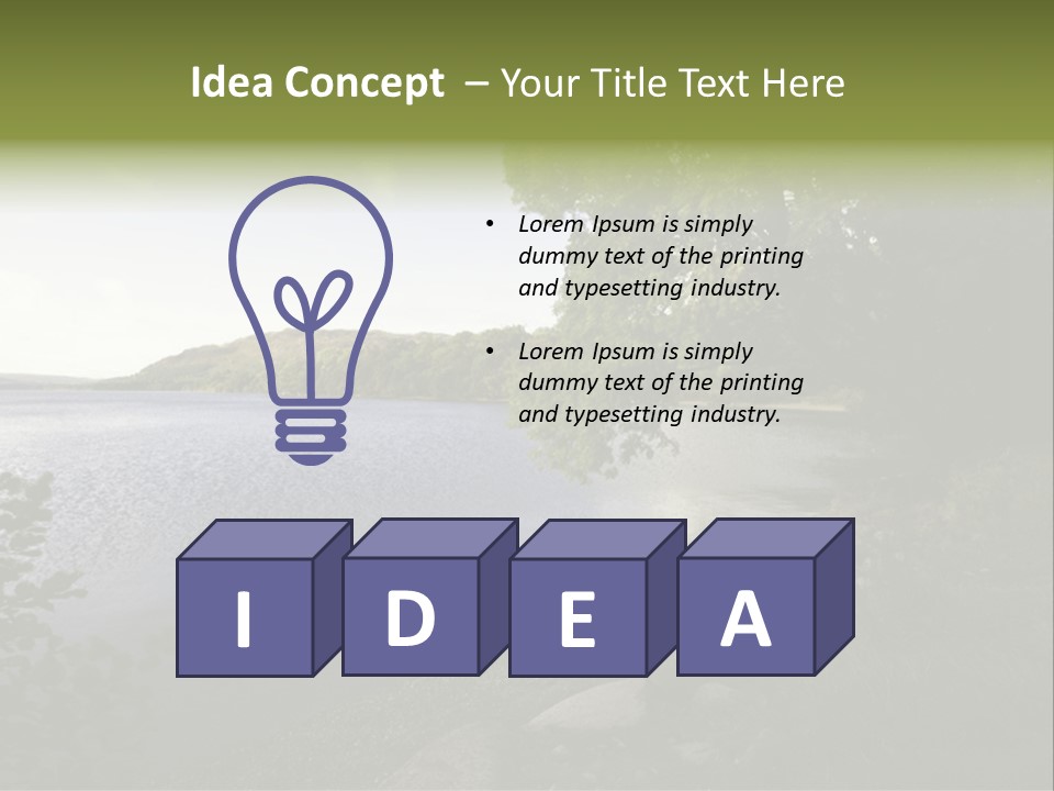 Daughter Sunrise Woman PowerPoint Template