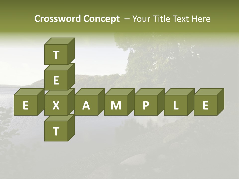 Daughter Sunrise Woman PowerPoint Template