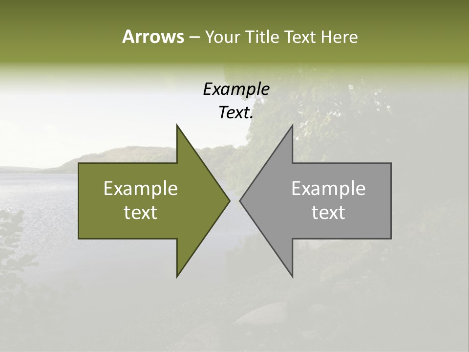 Daughter Sunrise Woman PowerPoint Template