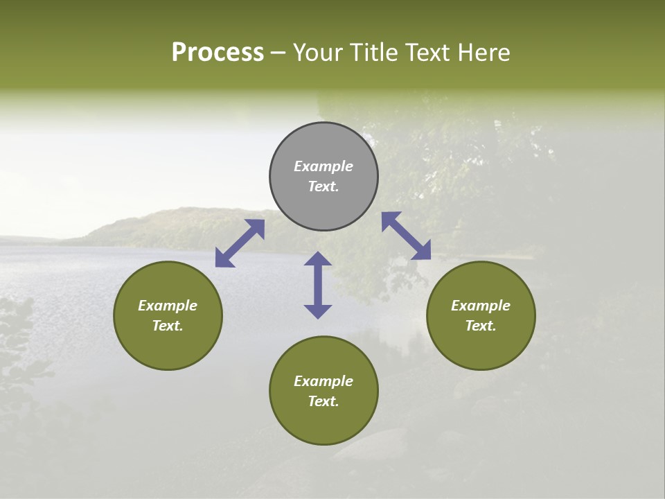 Daughter Sunrise Woman PowerPoint Template