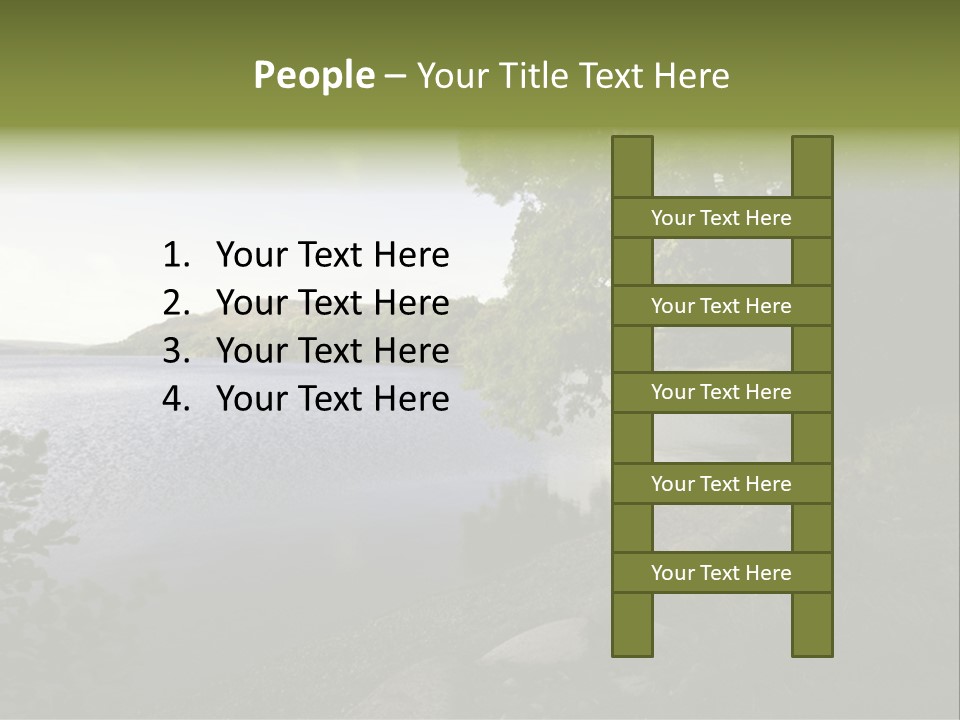 Daughter Sunrise Woman PowerPoint Template