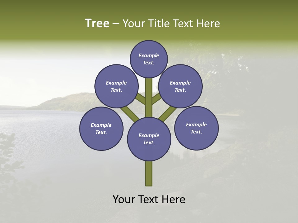 Daughter Sunrise Woman PowerPoint Template