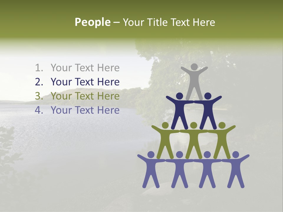 Daughter Sunrise Woman PowerPoint Template