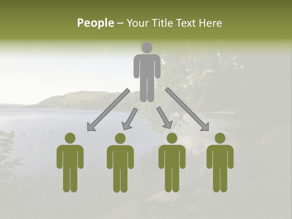 Daughter Sunrise Woman PowerPoint Template