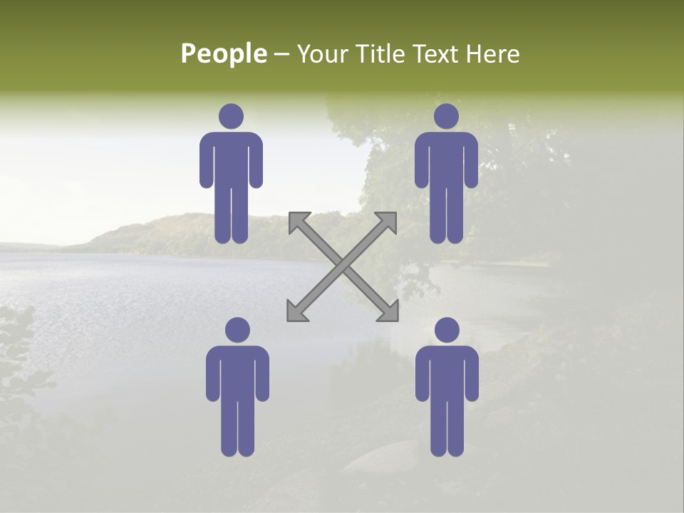 Daughter Sunrise Woman PowerPoint Template