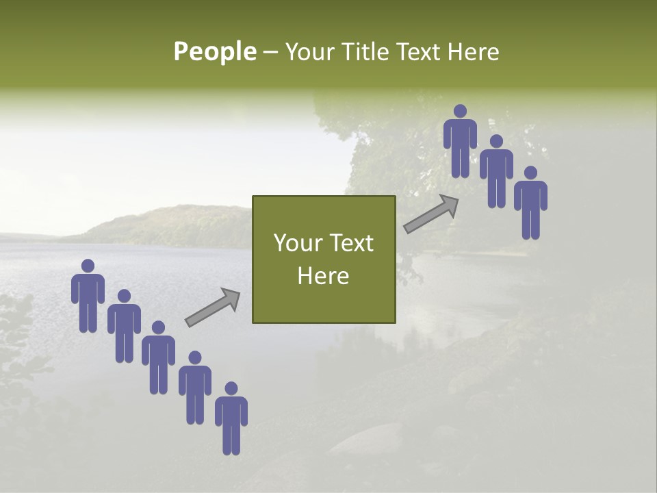 Daughter Sunrise Woman PowerPoint Template