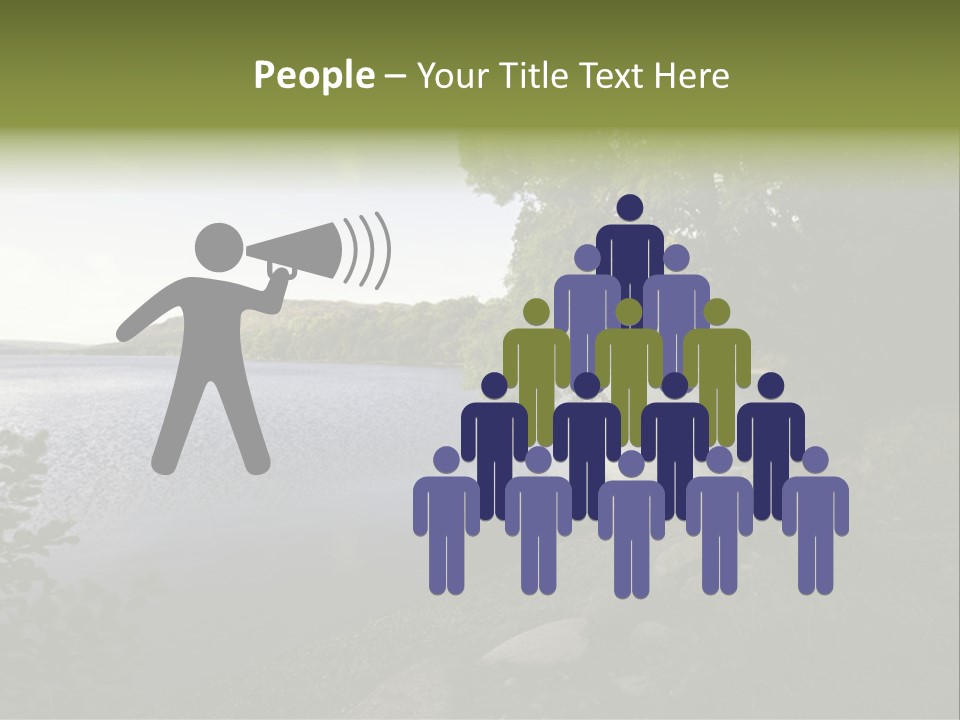 Daughter Sunrise Woman PowerPoint Template