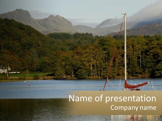 Single Calm Old PowerPoint Template