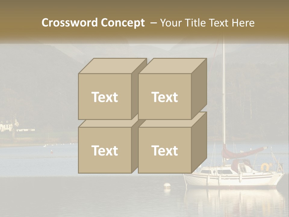 Single Calm Old PowerPoint Template