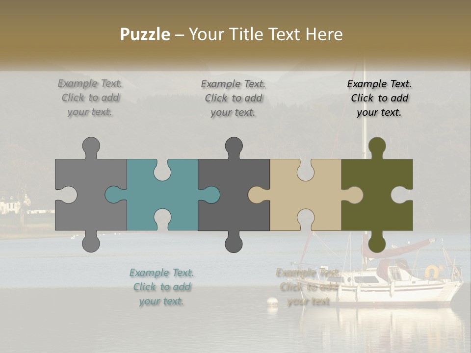 Single Calm Old PowerPoint Template