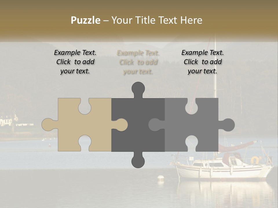 Single Calm Old PowerPoint Template