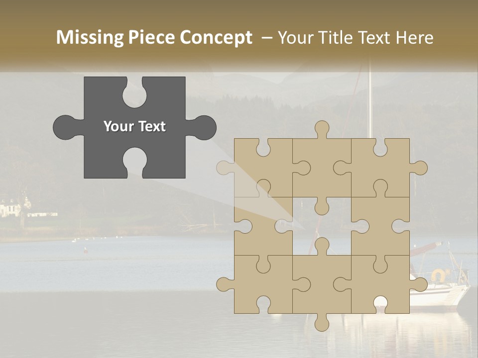 Single Calm Old PowerPoint Template